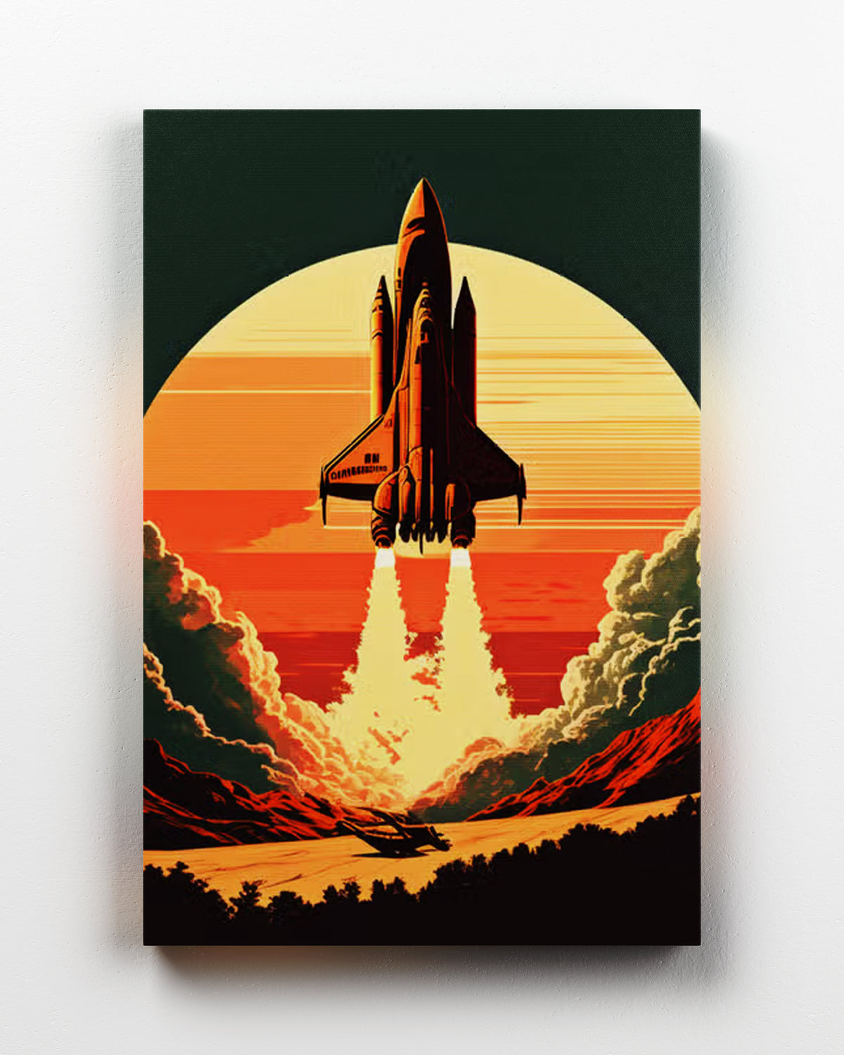 Rocket In Space