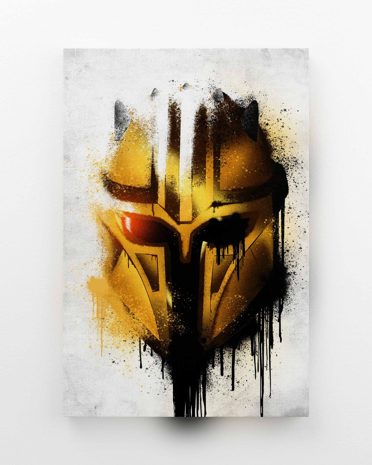 Armorer Mandalorian Graffitti Helmet