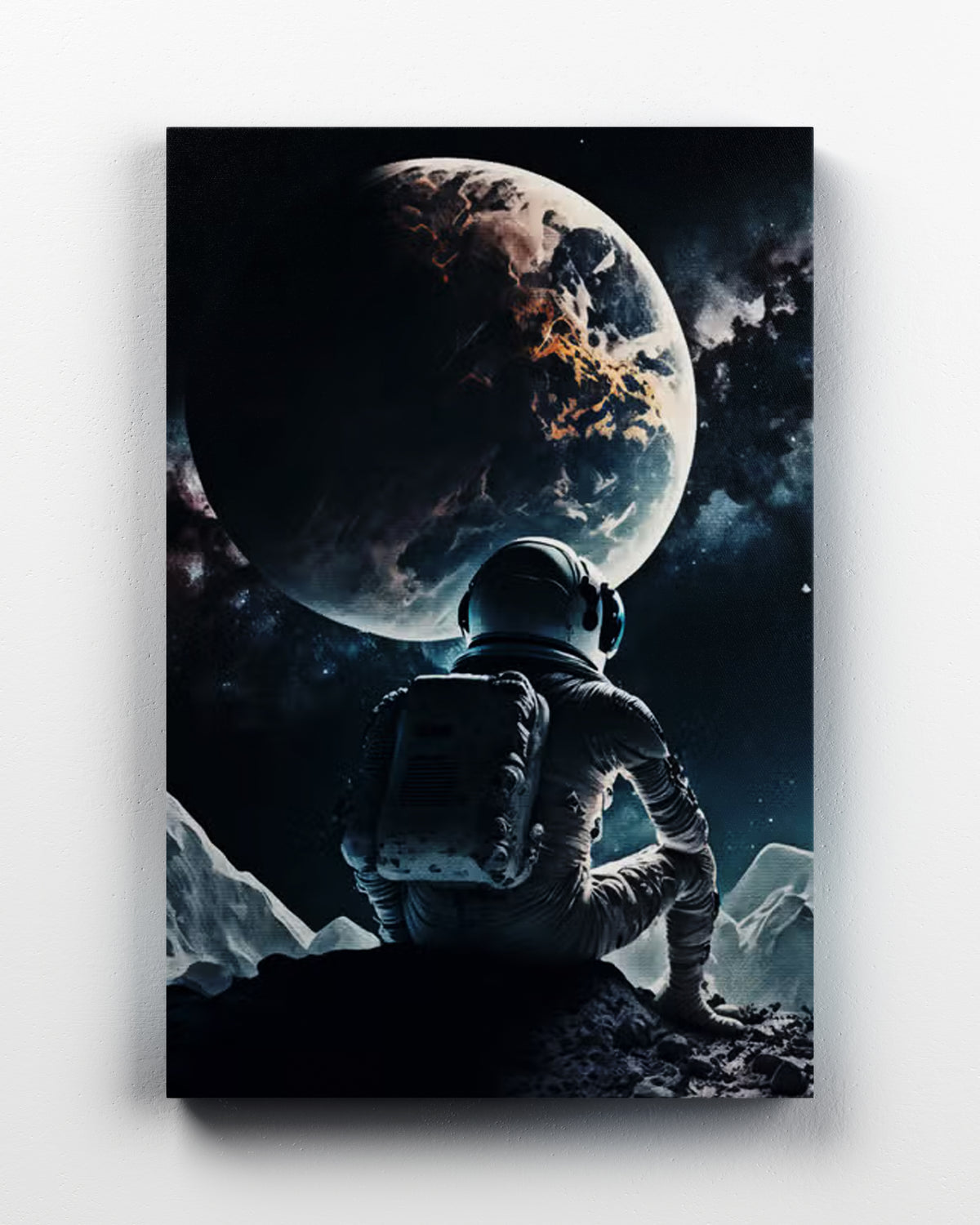 Astronaut is Sitting