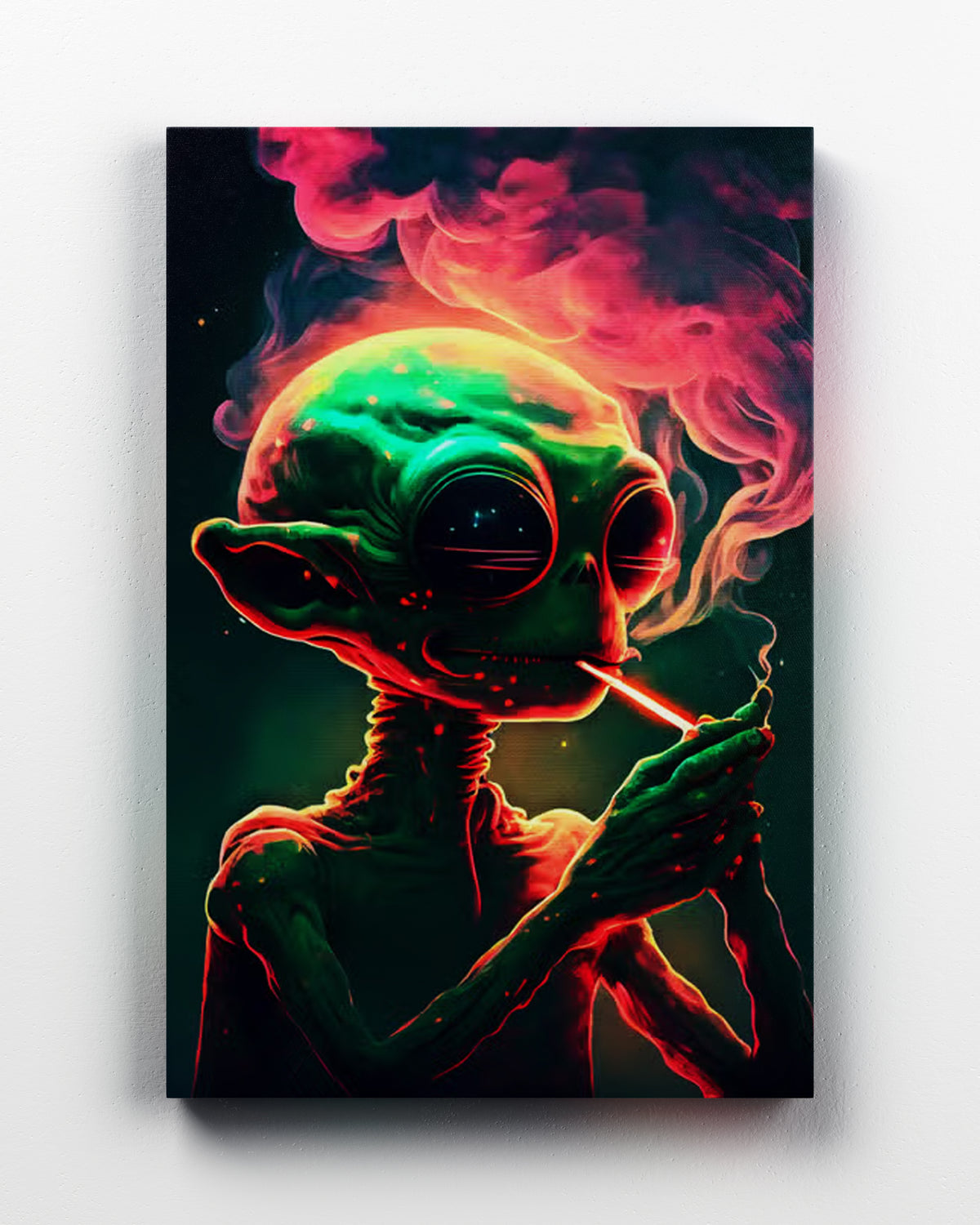 Smoking officer