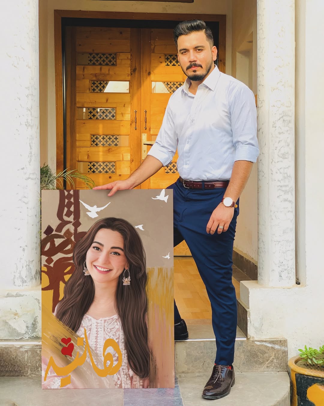 CUSTOM PORTRAIT PAINTING (Premium Quality)