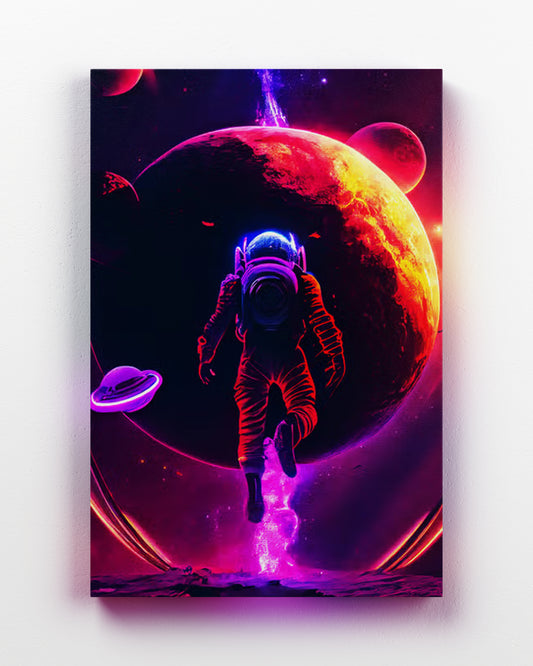 Neon Flying Astronomy