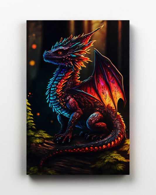 Portrait Cute Dragon