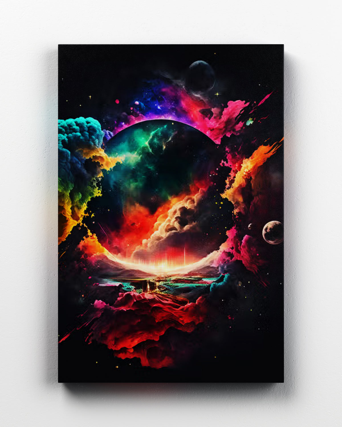 Colorful universe paint