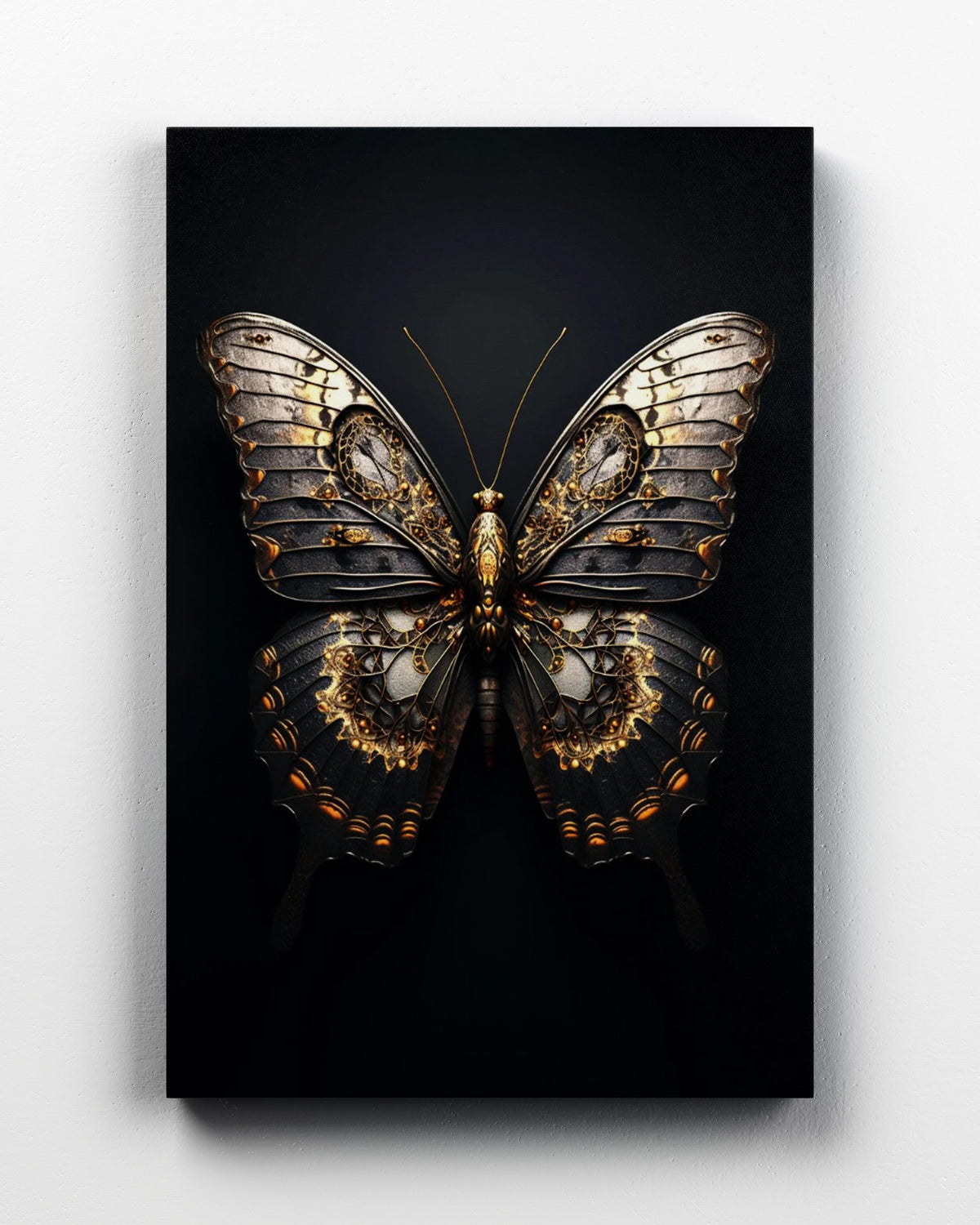 Black and Gold Butterfly