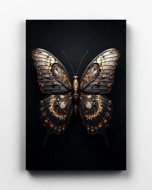 Black and Gold Butterfly