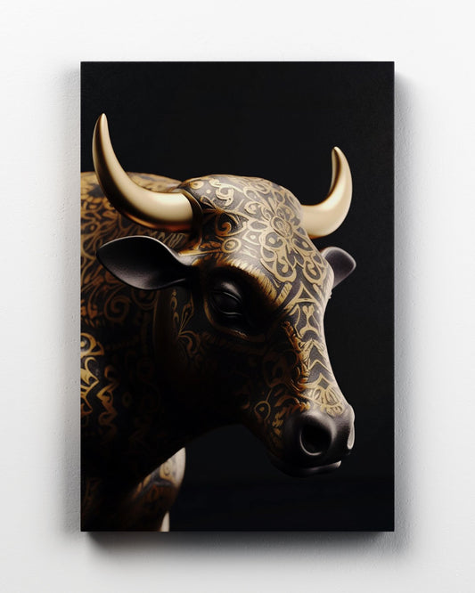 Black and Gold Ox