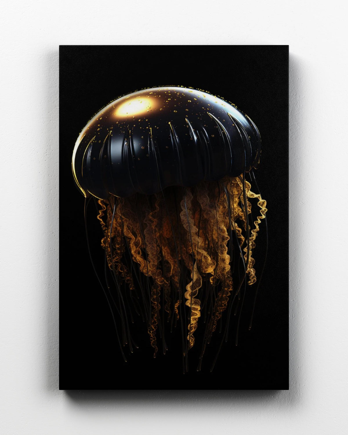 Black and Gold Jellyfish