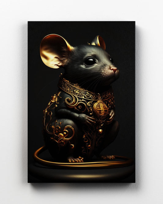 Black and Gold Mouse