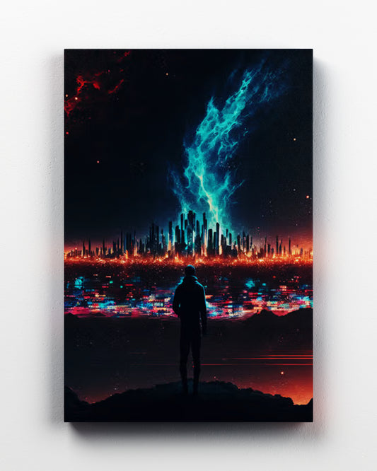 Galaxy In The Night Sky