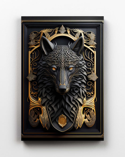 King Black Wolf