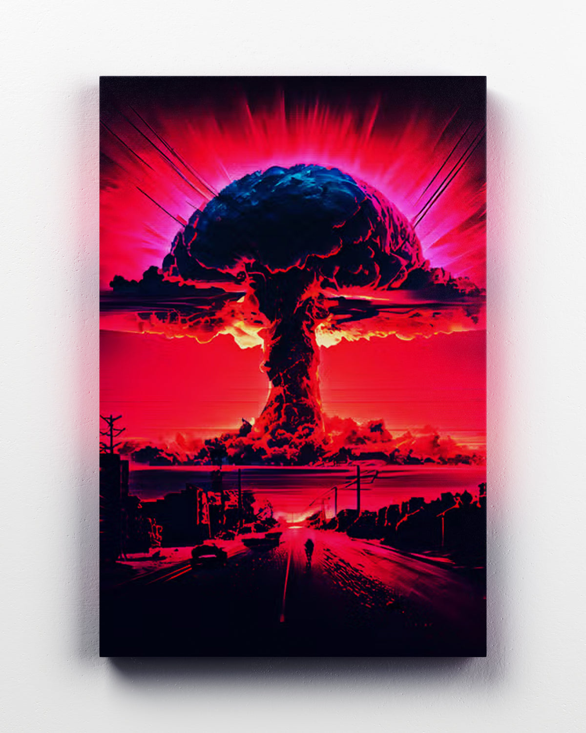 Nuclear Bomb Illustration