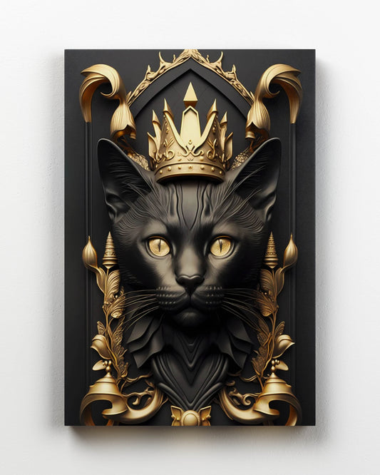 Cat Golden Art