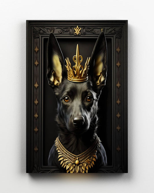 King Dog Golden Art