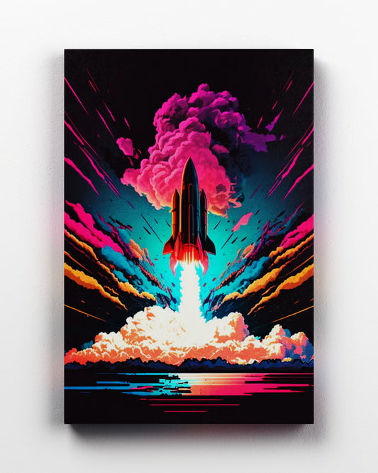 Colorful Rocket
