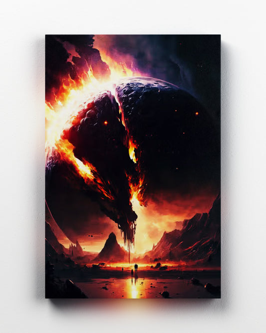 Epic cinematic planet