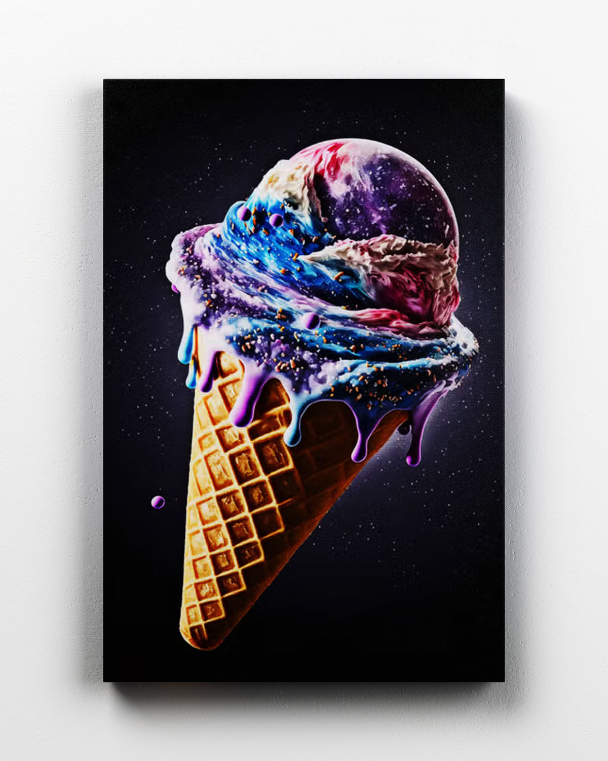 Ice cream cosmic galaxy