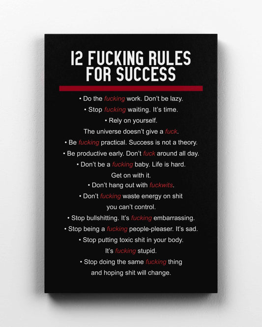 12 Rules For Success