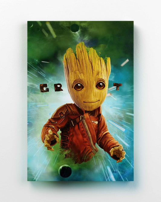 Baby Groot in Space