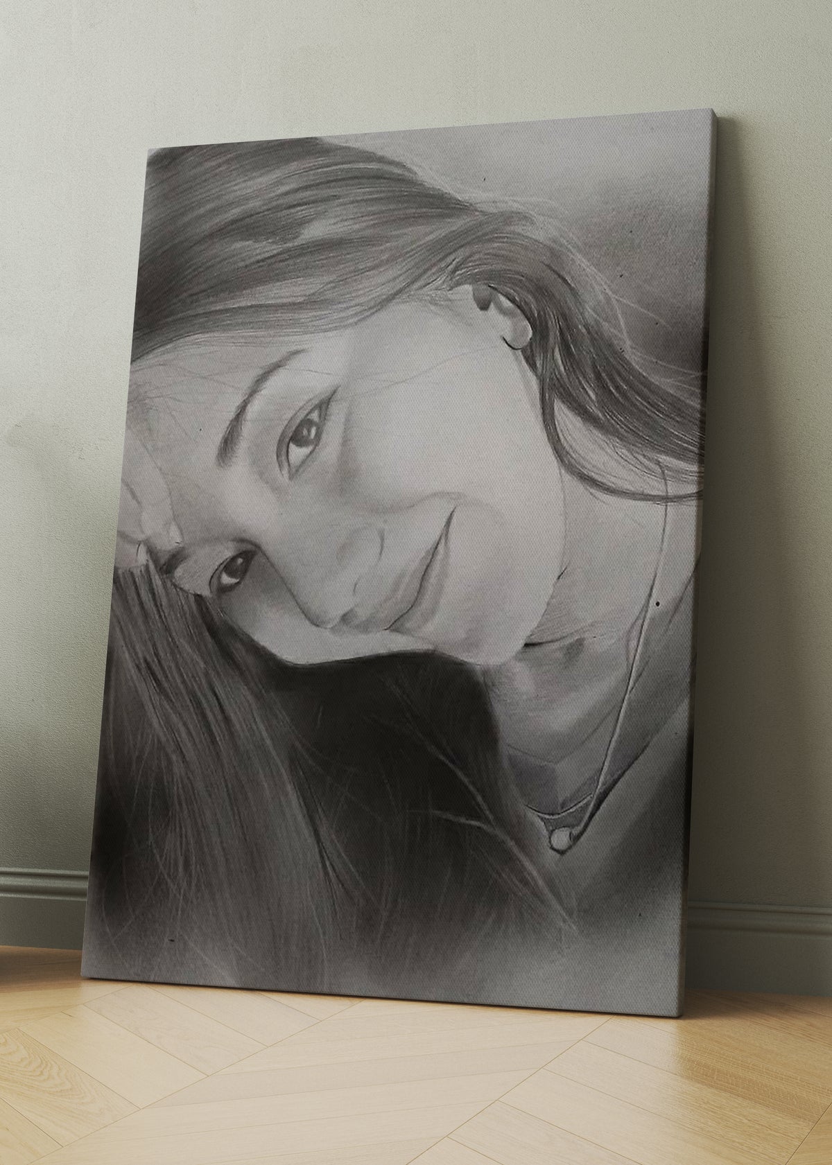 CUSTOM PENCIL SKETCH (Color/ BW)
